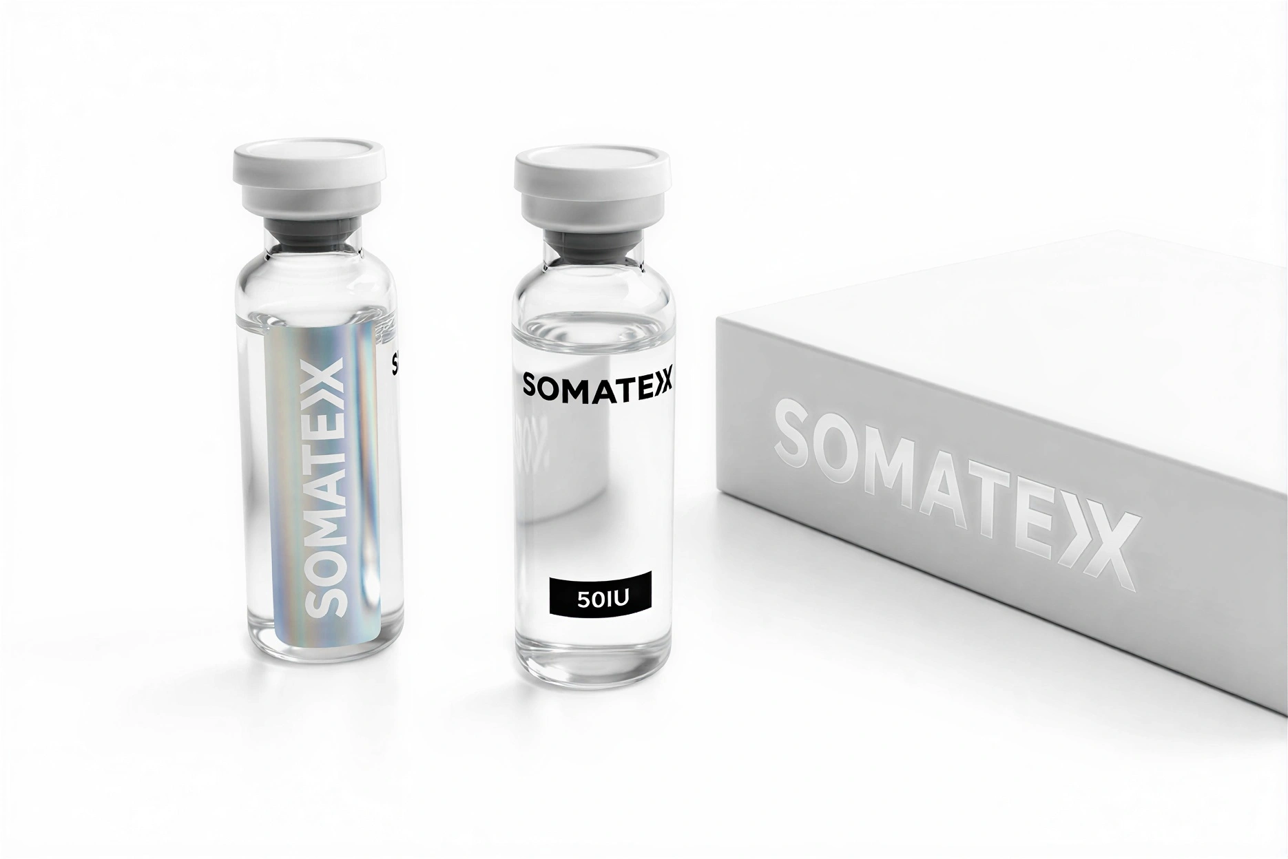 Продукция SOMATEXX — флаконы и упаковка